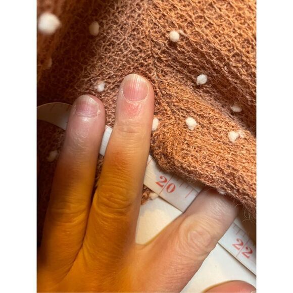 Blu Pepper Polka Dot Henley Style Long Sleeve size M NWT - Picture 15 of 15